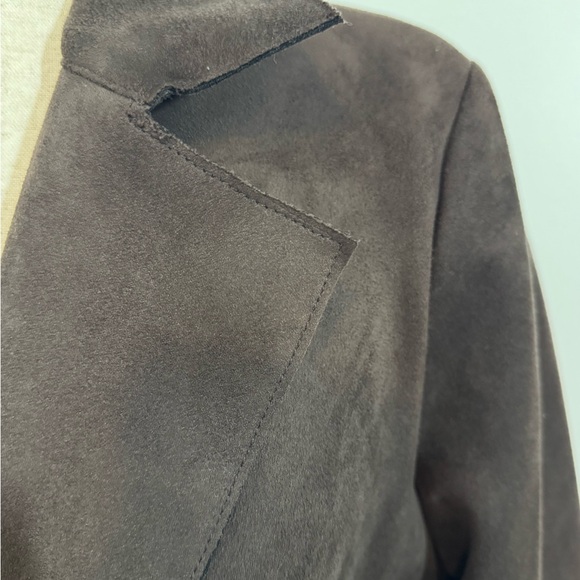 Ruby Rd. Dark Brown Trench Coat woman’s sz M - Picture 8 of 13